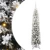 vidaXL &Aacute;rbol de Navidad artificial con luz LED verde y blanco 180 cm