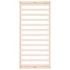 vidaXL Estructura de cama de madera maciza 100x200 cm