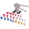 vidaXL Set reparaci&oacute;n de abolladuras sin pintura acero inox 24 piezas