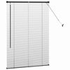 vidaXL Persianas venecianas Manual Negro 130 x 90 cm Aluminio