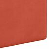vidaXL Cabecera Colgante Rojo Naranja 150 x 55 x 5 cm Tela de Pana
