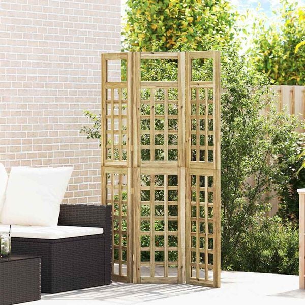 vidaXL Pantalla de Privacidad Marr&oacute;n miel 121 x 180 cm