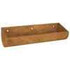 vidaXL Jardinera de pared acero corten 50x16x10 cm