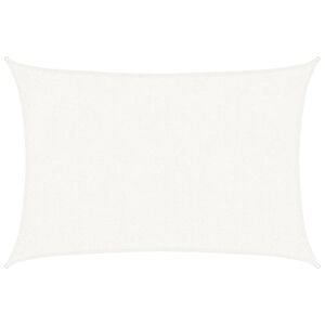 vidaXL Toldo de vela HDPE blanco 160 g/m&sup2; 2x3 m
