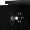 vidaXL Mueble de TV Roble negro 80 x 40 x 50 cm Madera de ingenier&iacute;a