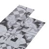 vidaXL Laminas de Suelo de PVC Autoadhesivas Patr&oacute;n Gris 30,5 x 61 cm