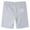 Pantal&oacute;n corto infantil con cord&oacute;n gris 104
