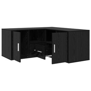vidaXL Armario de esquina 2 pcs
