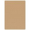 vidaXL Alfombra de yute con reverso de latex color natural 120x180 cm
