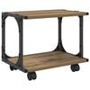 vidaXL Soporte para Impresora Roble artisan 41 x 28 x 33.5 cm