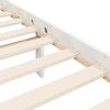 vidaXL Estructura de cama sin colch&oacute;n madera de pino blanca 90x200 cm