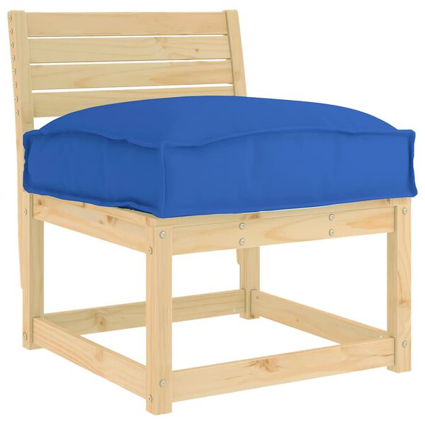 vidaXL Coj&iacute;n Azul Royal 60 x 40 x 8 cm Tela Oxford