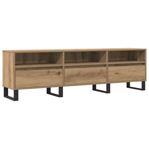 vidaXL Mueble de TV madera de ingenier&iacute;a roble artisan 150x30x44,5 cm