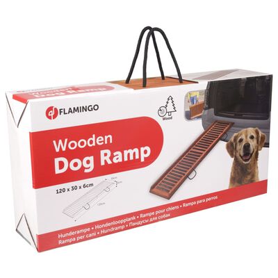 FLAMINGO Rampa para perros plegable 120x30x6 cm