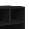 vidaXL Soporte para impresora con ruedas negro 41x32x34,5 cm
