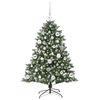 vidaXL Árbol de Navidad artificial con 150 LED Verde 85 x 85 x 120 cm