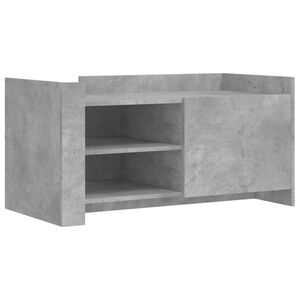 vidaXL Mesa de centro madera de ingenier&iacute;a gris hormig&oacute;n 100x50x50 cm