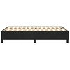 vidaXL Estructura de cama con somier terciopelo negro 120x200 cm