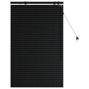 vidaXL Persiana veneciana Negro 95 x 130 cm 35 mm