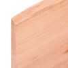 vidaXL Estante de pared madera de roble tratada marrón claro 40x30x2cm