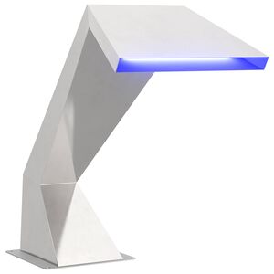 vidaXL Cascada de Piscina Acero inoxidable 63,5 x 29 x 51 cm Plateado