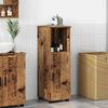 vidaXL Gabinete de Ba&ntilde;o con puerta Madera Vieja 30 x 35 x 95 cm