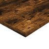 vidaXL Estantes pared 4 uds madera ingenier&iacute;a roble humo 100x30x1,5 cm