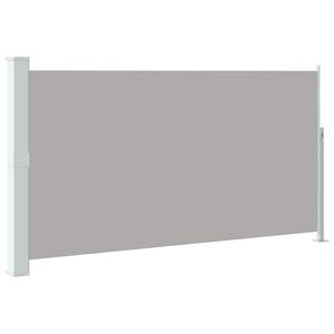 vidaXL Toldo lateral de jard&iacute;n o terraza 160x300 cm gris