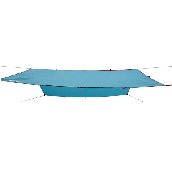 vidaXL Lona de camping impermeable azul 360x294 cm