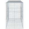 vidaXL Cesta gaviones con cubierta hierro galvanizado 200x100x150 cm