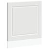 vidaXL Panel para lavavajillas Porto madera contrachapada blanco