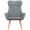 vidaXL Sillón de relax de tela gris claro