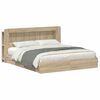 vidaXL Estructura de cama con almacenamiento Roble Sonoma 180 x 200 cm