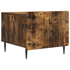 vidaXL Mesa de Caf&eacute; Roble Ahumado 49 x 50 x 42 cm Madera de Ingenier&iacute;a