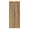 vidaXL Aparador de madera de ingeniería roble artisan 102x33x75 cm