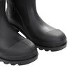 vidaXL Botas de agua negro n&uacute;mero 46 PVC