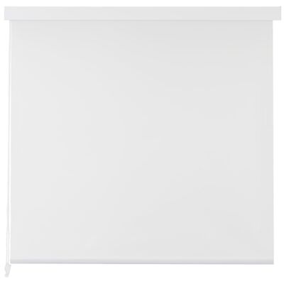 vidaXL Persiana enrollable de ducha blanco 120x240 cm