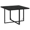 vidaXL Set de comedor de jardín 9 pzas y cojines ratán sintético negro