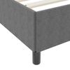 vidaXL Estructura de cama Gris claro 100 x 200 cm Telas de pana