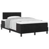 vidaXL Cama tipo Box Spring con cabecera Negro 120 x 200 cm Terciopelo