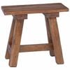 vidaXL Banco Natural 50,5 x 25 x 47,5 cm Madera maciza de Caoba