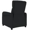 vidaXL Sill&oacute;n de masaje elevable tela negro