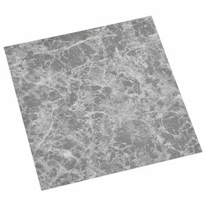 vidaXL Tableros de Suelo 5,11 m&sup2; 55 pcs PVC Gris