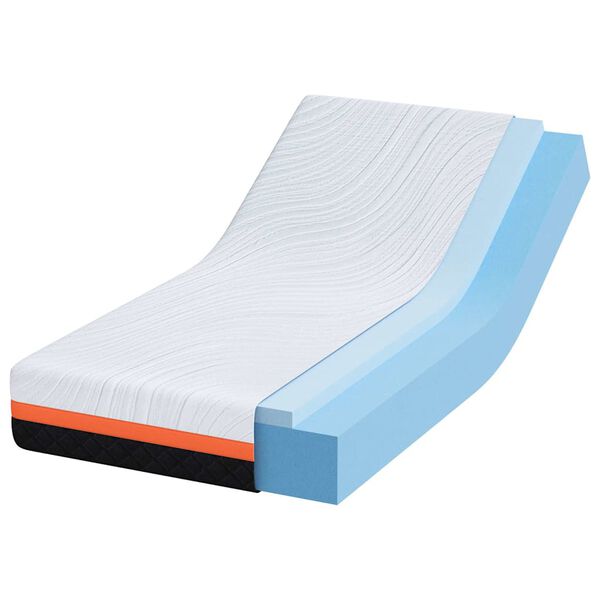 vidaXL Colch&oacute;n y Negro 80 x 160 cm Tela Jacquard