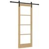 vidaXL Puerta Corredera ORKDAL Natural 73,5 x 198,5 cm