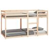 vidaXL Cama litera sin colch&oacute;n madera maciza de pino 90x190 cm