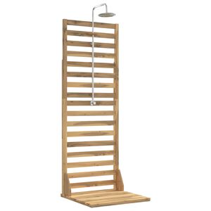 vidaXL Ducha exterior 205,5 cm Blanco