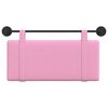vidaXL Cabecera Colgante Montaje en la pared Rosa 90 x 55 x 5 cm tela