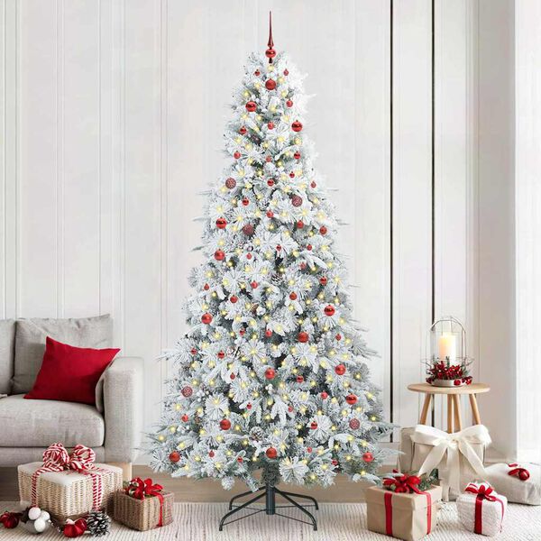 vidaXL &Aacute;rbol de Navidad artificial con ramas articuladas 240 cm