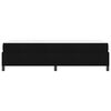 vidaXL Cama tipo Box Spring con colch&oacute;n Negro 90 x 190 cm tela